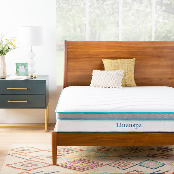 Linenspa Memory Foam Hybrid Mattress Best For Back And Side Sleepers