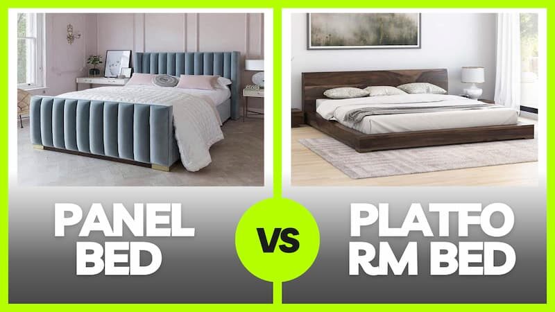 Panel Bed Vs Platform Bed How to Distinguish Both